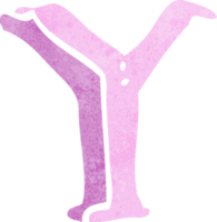 cartoon letter Y png