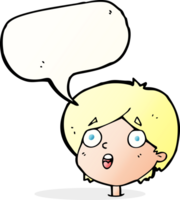 cartoon amazed expression with speech bubble png