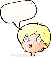 cartoon amazed expression with speech bubble png