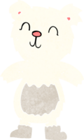 cartoon teddy polar bear png