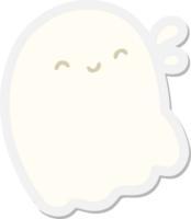 Halloween-Geist-Aufkleber png