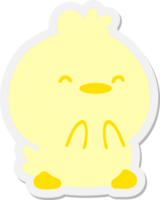 cute little bird sticker png