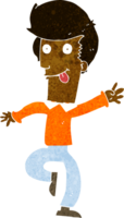 cartoon man dancing png