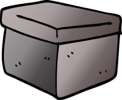 cartoon doodle office filing box png