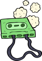 cassette de dessin animé png