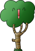 cartoon laughing tree png