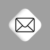 Email envelope icon symbol illustration vector