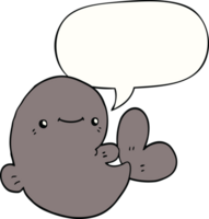 cartoon whale with speech bubble png