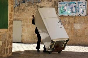 Work and work tools in Israel. photo