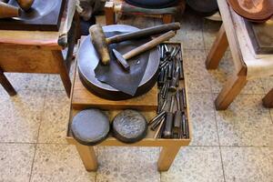 Work and work tools in Israel. photo