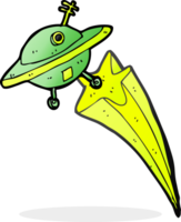 cartoon flying saucer png