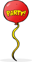 ballon de fête de dessin animé png