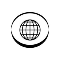 Go to web symbol icon illustration vector