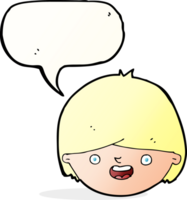 cartoon happy face with speech bubble png