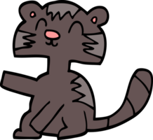 gato de desenho animado engraçado png