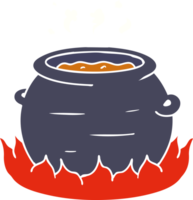 hand drawn cartoon doodle of a pot of stew png