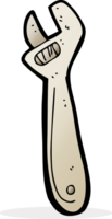 cartoon adjustable spanner png