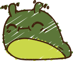 Slug Chalk Drawing png