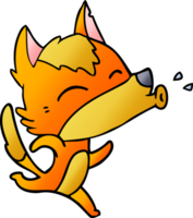 fox cartoon character png