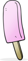 hand drawn cartoon ice lolly png