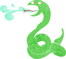 cartoon hissing snake png