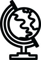 Globus Karte Symbol Symbol png