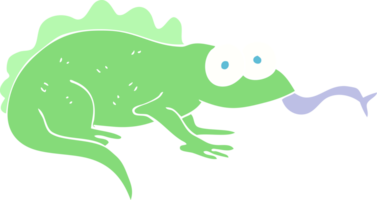 plano cor ilustração do lagarto png