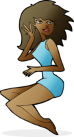 cartoon sexy woman png