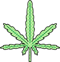 comic book style quirky cartoon marijuana png