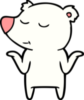 polar bear cartoon png