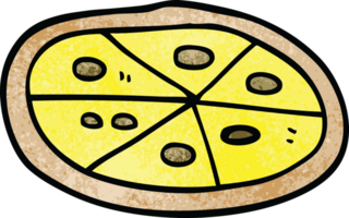 Cartoon-Doodle-Pizza png