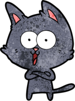 lustige Comic-Katze png