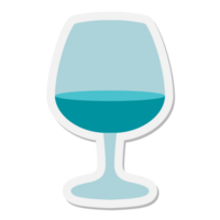 Schnapsglas Aufkleber png