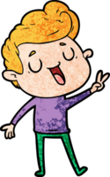 happy cartoon man png