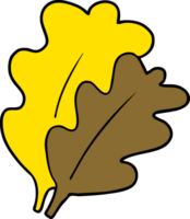 Herbstblätter Cartoon png