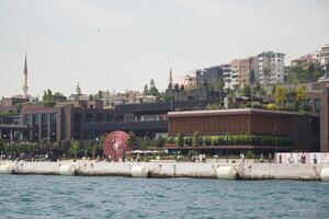 Turquía Estanbul 19 junio 2023. puertogalata Estanbul. ver de puertogalata con caminando personas foto