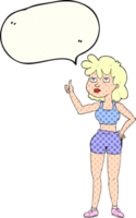 drawn comic book speech bubble cartoon gym woman png