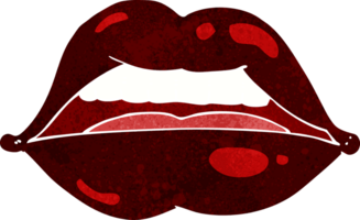 cartoon sexy halloween lips symbol png