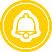 old bell circular icon symbol png