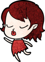 cute cartoon vampire girl png