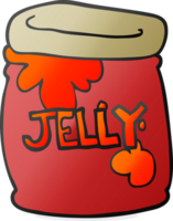 drawn cartoon jar of jelly png