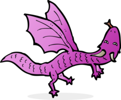 desenho animado pequeno dragão png