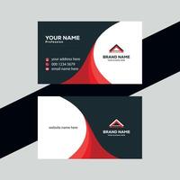 Professional business card eps design vector