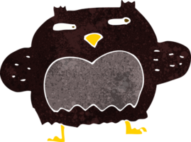 cartoon suspicious owl png