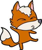 Fuchs-Zeichentrickfigur png