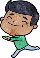 hombre feliz de dibujos animados png