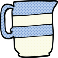 comic book style cartoon milk jug png