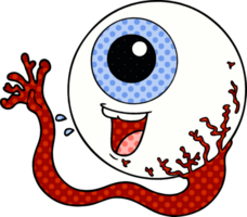 cartoon eyeball laughing png