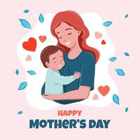 Happy Mother's Day Celebration vector