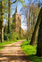 Iglesia de Juan en pueblo diepenheim en el norte Oeste costa de Holanda. alto calidad foto